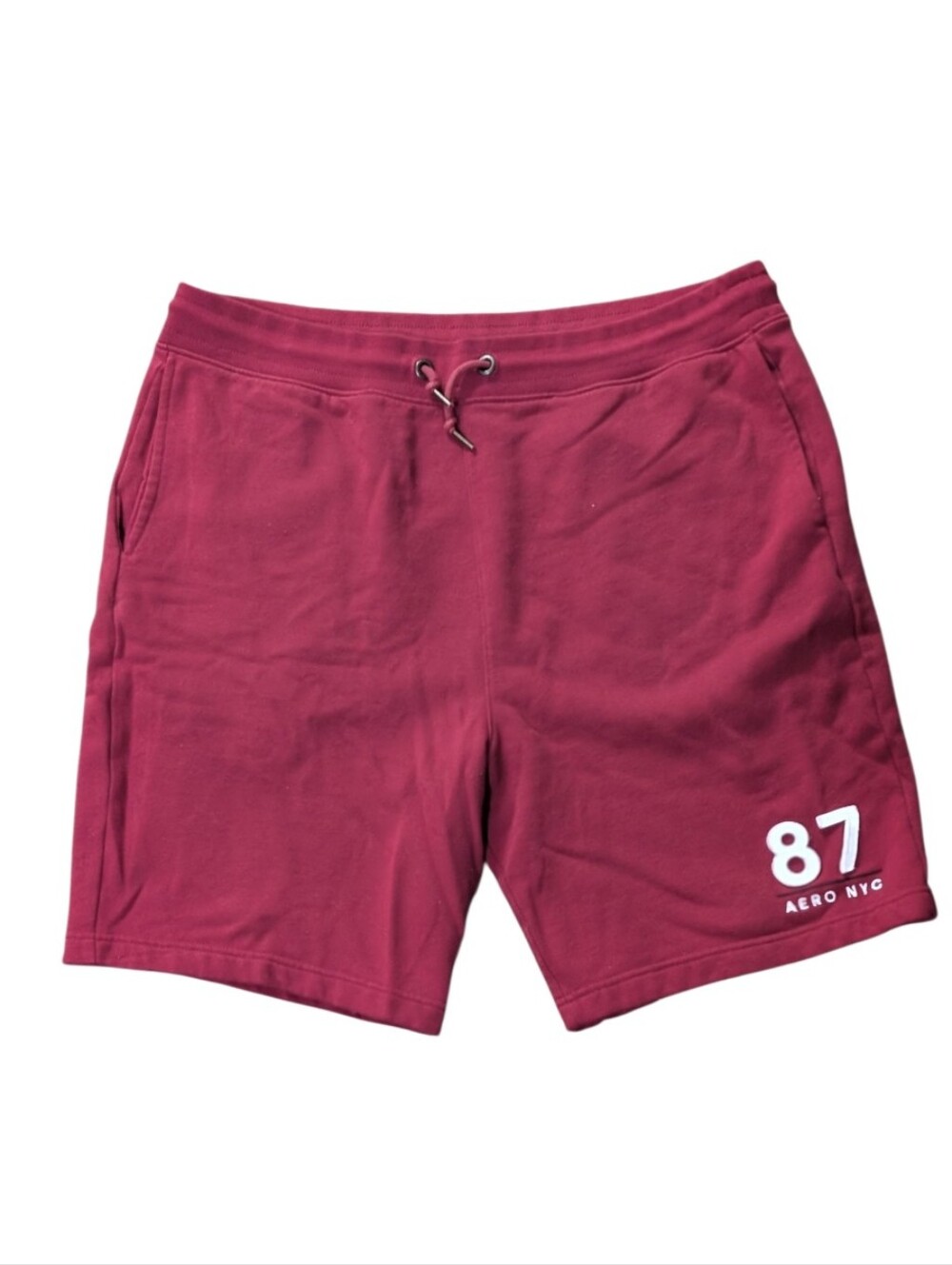 Aeropostale Men’s Red Logo Athletic Shorts Size XL